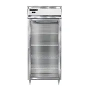 Continental Refrigerator D1FXNSSGD 36" 1-Section Reach-In Freezer, Glass Door, Top Mounted, 32 cu. ft., Stainless Steel 1 image