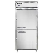 Continental Refrigerator D1FXSNSSHD 36" 1-Section Reach-In Freezer, 2 Half Solid Doors, Stainless Steel, 30 cu. ft., Top Mounted 1 image