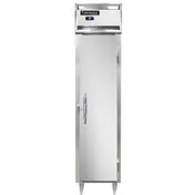 Continental Refrigerator D1RSESNSA 18" 1-Section Reach-In Refrigerator w/ Solid Door, Stainless Steel Exterior, 12 cu. ft. 1 image