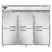 Continental Refrigerator DL3WE-SA-HD Extra Wide Reach-In Heated Holding Cabinet, Hinged Half-Doors 1 image