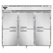 Continental Refrigerator DL3WE-SA-PT-HD Extra Wide Pass-Thru Heated Holding Cabinet, 3-Section 1 image