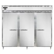 Continental Refrigerator DL3WE Extra Wide Reach-In Heated Holding Cabinet, Hinged Doors, 3-Section 1 image