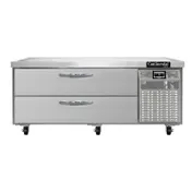 Continental Refrigerator D60GFN 60" 2 Drawers Freezer Chef Base w/ Marine Edge, Griddle Stand 1 image