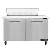 Continental Refrigerator SW48N10C 48" Sandwich / Salad Prep Table w/ 2 Doors, 10 Pans 1 image