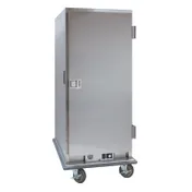 Cres Cor EB96 1-Section 1-Door Holding Cabinet, Stainless, 96 Plate Capacity, ENERGY STAR, 4 Casters 1 image