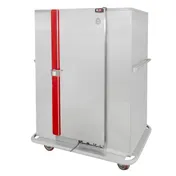Carter-Hoffmann BB120E 67"-72" 1-Door Stainless Banquet Cabinet, Electric Thermostat, 144 Plates 1 image