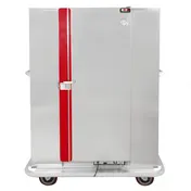 Carter-Hoffmann BB120E 67"-72" 1-Door Stainless Banquet Cabinet, Electric Thermostat, 144 Plates 3 image