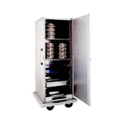 Carter-Hoffmann BB1864 1-Section 1-Door Heated Banquet Cabinet, 67"-72" Height, Stainless, 64 Plate 1 image