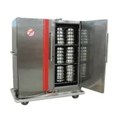 Carter-Hoffmann BR1000 67"-72" 2-Door Heated Banquet Cabinet, 120 Plate Capacity, Steel, EnduraHeat 1 image