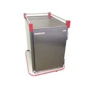 Carter-Hoffmann PSDTT10 Stainless Steel Single Door Performance Patient Tray Cart, (10) Tray 1 image