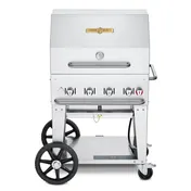 Crown Verity CV-MCB-30RDP-NG 30" Mobile Natural Gas Outdoor Grill, Roll Dome Pkg, 64.500 BTU 1 image