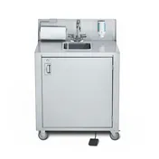 Crown Verity CV-PHS-1 Portable Hand Sink, Hot & Cold Water 1 image