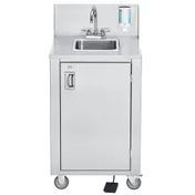 Crown Verity CV-PHS-4C Portable Hand Sink, Cold Water Only, Space Saver 1 image