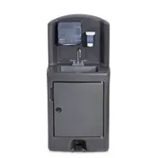 Crown Verity CV-PHS-5 Portable Hand Sink, 18" W x 13" Front-to-Back x 6" Deep Bowl 1 image