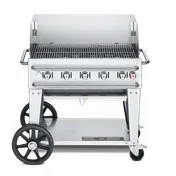Crown Verity CV-RCB-36WGP 36" Pro Series LP Gas Outdoor Rentall Grill, Wind Guard Pkg, 79.500 BTU 1 image