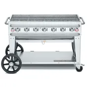 Crown Verity CV-RCB-48-SI 50/100 48" Pro Series Outdoor Rentall Grill, 50-100 lb. LP Tank, 114.000 BTU 1 image