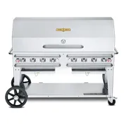 Crown Verity CV-RCB-60-1RDP-SI50/100 60" Outdoor Rentall Grill, Roll Dome Pkg, 50-100 lb. Tank 1 image