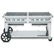 Crown Verity CV-RCB-60-SI-BULK 60" Pro Series Outdoor Rentall Grill, Bulk LP Tank, 129.000 BTU 1 image