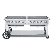 Crown Verity CV-RCB-72-SI BULK 72" Pro Series Outdoor Rentall Grill, Bulk LP Tank, 159.000 BTU 1 image