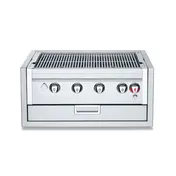 Crown Verity IBI30-GO 30" Built-In Outdoor Charbroiler/Grill Only, 4 Burners, 64.500 BTU 1 image