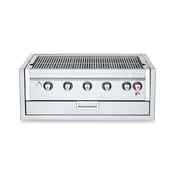 Crown Verity IBI36-GO 36" Built-In Outdoor Charbroiler/Grill Only, 5 Burners, 79.250 BTU 1 image