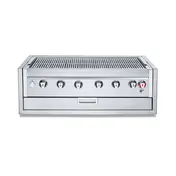 Crown Verity IBI42-GO 42" Built-In Outdoor Charbroiler/Grill Only, 6 Burners, 94.000 BTU 1 image