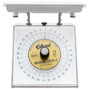 Edlund DCS-2 Portion Scale - 1-9 lb, Stainless Steel, Rotating Dial, 32 oz/1/8 oz Graduation, Dishwasher-Safe 2 image
