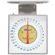 Edlund DF-2 Portion Scale - 1-9 lb Capacity, Fixed Dial, 32 oz/-1/4 oz Graduation, Stainless Steel 2 image