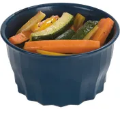 Dinex DX9200B50 - Tropez Convection Bowl, 5 Oz, High Temp Resin, Midnight Blue, 48/Case 1 image