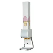 Dispense-Rite BCDS-BFL Ice Cream Cone Dispenser Stand, Up to 6" Box, 15-1/2" H x 9" W x 11-1/4" D 1 image