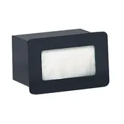 Dispense-Rite FMN-2 Built-In Napkin Dispenser, Black Acrylic, 3"x6" Napkins, 5-1/4"Hx8-1/2"Wx5-1/2"D 1 image