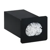 Dispense-Rite FMVS-1 Straw Holder BuiltIn Wrapped Plastic 6" H x 7" W x 12-1/4" D Cut4-5/8" x 5-5/8" 1 image
