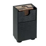 Dispense-Rite SLV-10BT Coffee Sleeve Dispenser, 10" H x 5-3/4" W x 3-3/4" D, Black Polystyrene 1 image