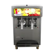 Donper USA XF248 Cylinder Type Frozen Drink Machine, Air Cooled w/11 qt. Hopper - 1hp-115V - Double 1 image