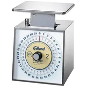 Edlund DR-2 OP Portion Scale, 1-9 lb, 32 oz/-1/4 oz Graduation, Steel, Rotating Dial, 8-9", Dishwasher Safe 1 image
