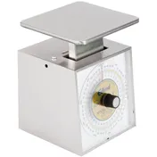 Edlund DR-34C Portion Scale - 1-9 lb Capacity, 34 oz / 1/4 oz, Stainless Steel, Rotating Dial, 6-7" Platform 3 image