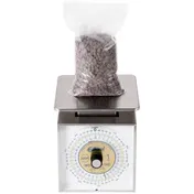 Edlund DR-34C Portion Scale - 1-9 lb Capacity, 34 oz / 1/4 oz, Stainless Steel, Rotating Dial, 6-7" Platform 4 image