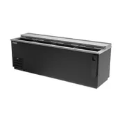 Beverage Air DW94HC-B 95" Deep Well Bottle Cooler w/ 4 Sliding Lids, 6 Dividers, 28.63 cu. ft. 4 image