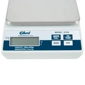 Edlund E-160 - 10-29 lb Digital Portion Scale, Top Loading, 6" Stainless Steel Platform, 160 oz Capacity 5 image