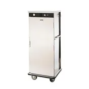 FWE E-600 1Sec 1-Door Banquet Cabinet, 60-72 Plate Capacity, 11" Max Plate, Heat, Steel, 6" Casters 1 image