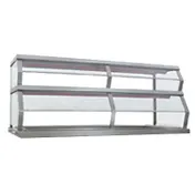 Eagle Group DC6-SO-DT Sneeze Guard, Double-Tier, 96"W X 24-1/2"D X 24"H 1 image