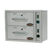 Eagle Group DWN-2BI-120-X Redhots Warming Drawers, Built-In, (2) Drawers 1 image