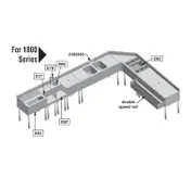 Eagle Group E64-1800 Ice Chest - 15-1/2" x 19-3/4" x 8" Deep, 1800 Series with S.Steel Sliding Cover 1 image