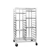 Eagle Group OUR-1052-4-A 32" 52 Pan Aluminum Double Tray Rack with Four Compartment 1 image