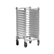 Eagle Group OUR-PZ-12A-X 22" Panco Counter Height Pizza Dough Box Rack w/ 12 Pans, FLYER 1 image