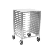 Eagle Group OUR-PZA-12A Panco Counter Height Pizza Dough Box Rack w/ 13 Pans 1 image
