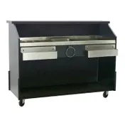 Eagle Group PB-5-V Standard Portable Bar, Indoor Use, 63"W X 24-3/8"D X 48"H 1 image