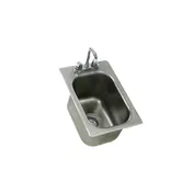 Eagle Group SR10-14-9.5-1-3VP Self-Rimming Drop-In Sink, One Compartment 1 image