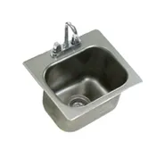 Eagle Group SR14-10-9.5-1 Self-Rimming Drop-In Sink, One Compartment 1 image