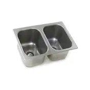 Eagle Group SR16-19-8-2-ND Self-Rimming Drop-In Sink with No Deck 1 image